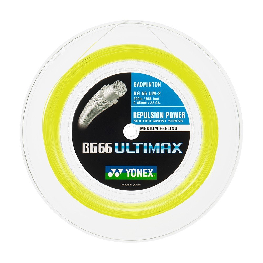 Yonex BG66 Ultimax - Jaune