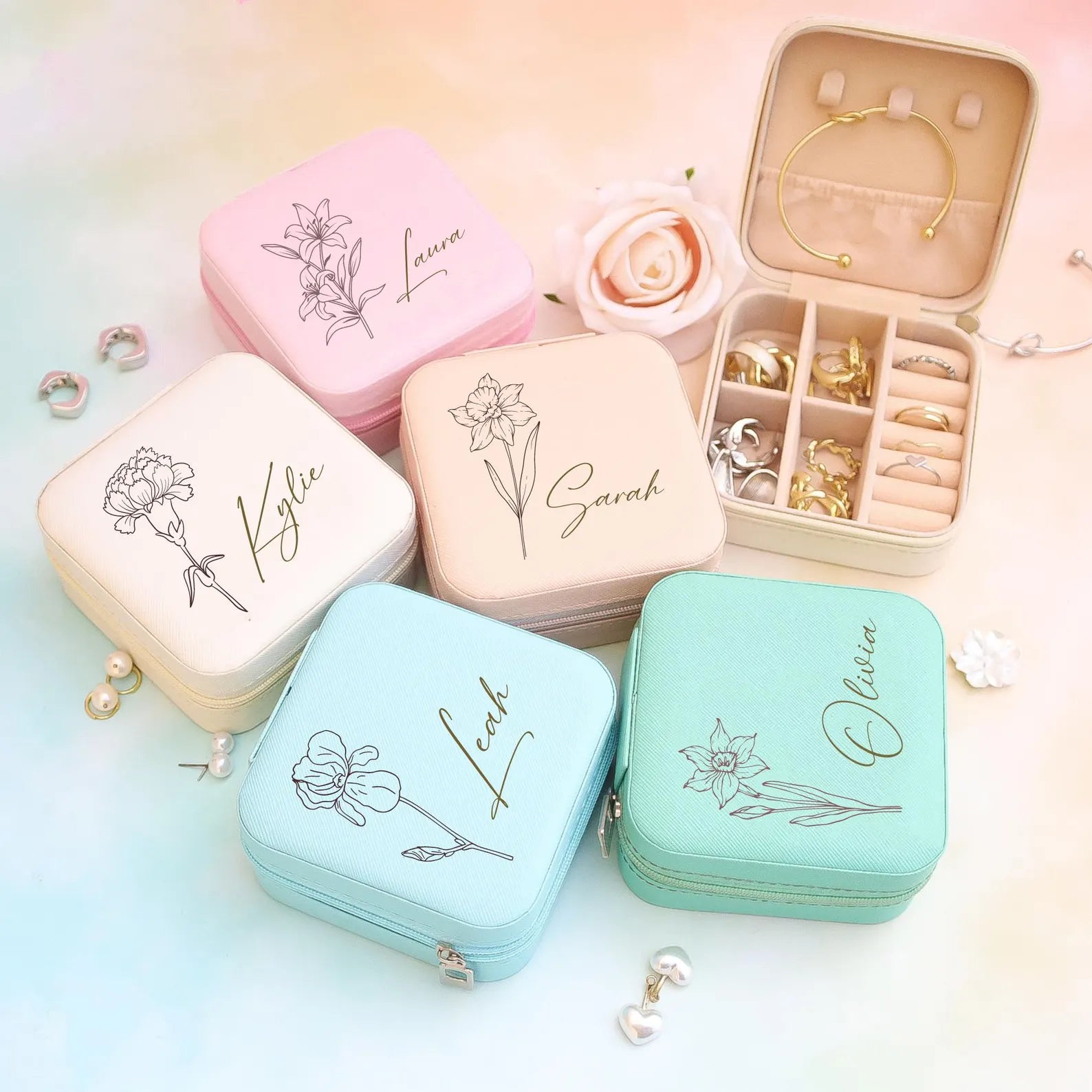 Travel Jewelry Case