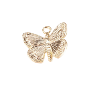 Golden Butterfly Charm