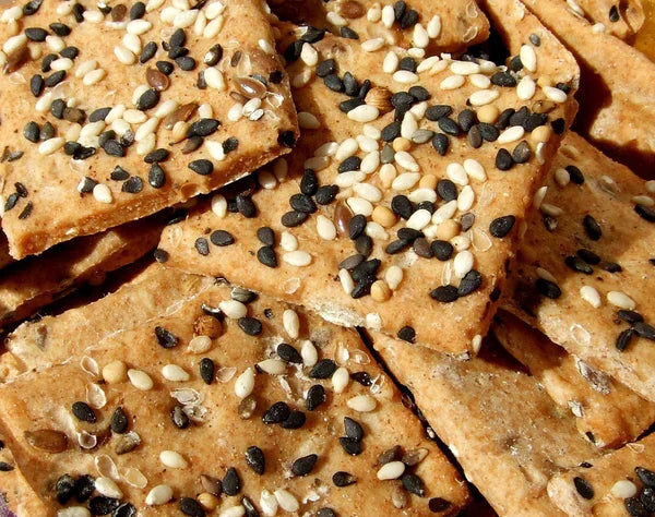 Sesame crackers