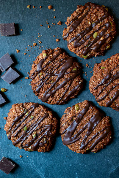 Oatmeal seed cookie
