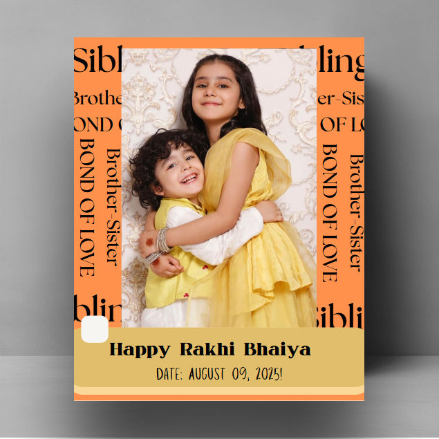 Personalised Photobook - Siblings Bond - Rakhi Edition