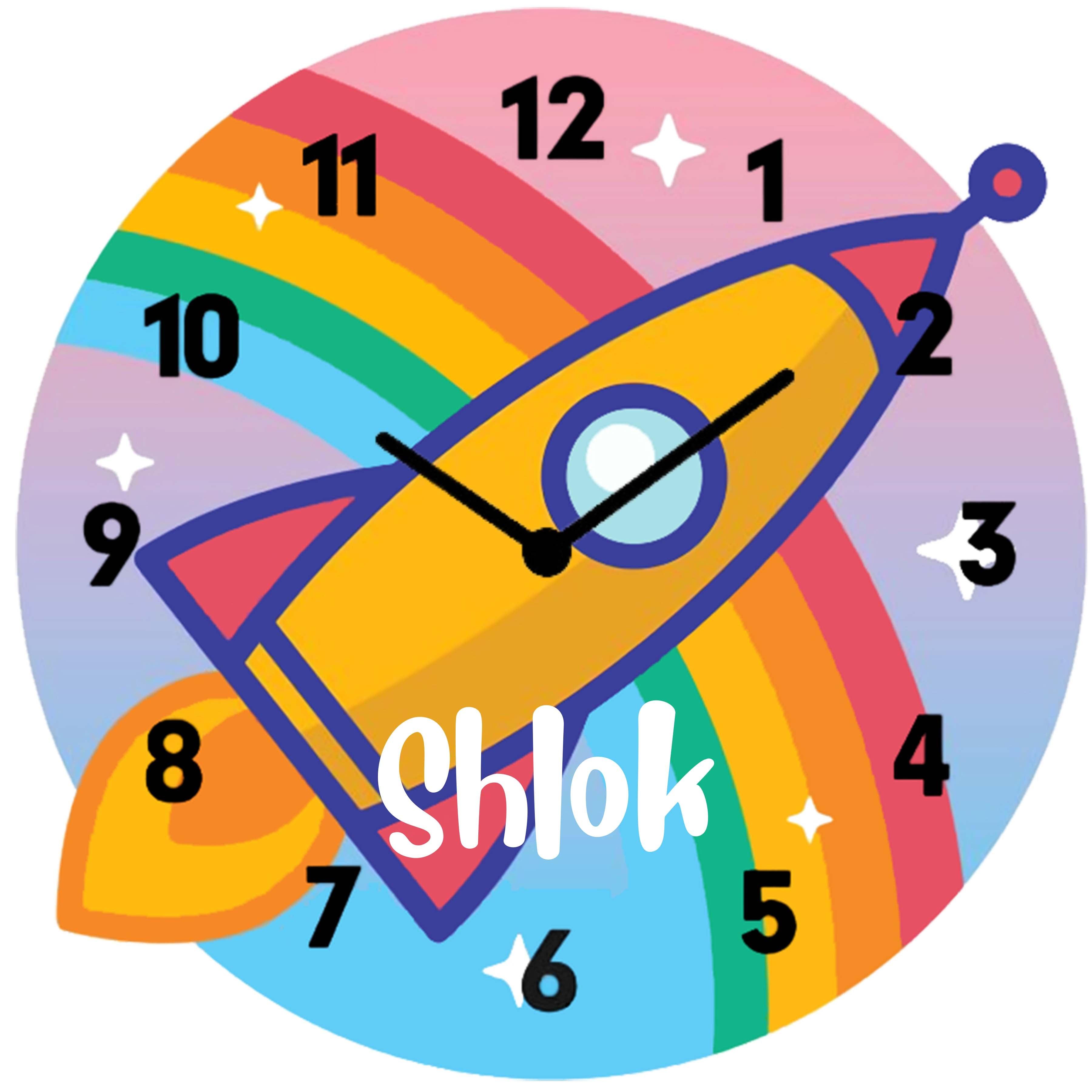 Personalised Acrylic Wall Clock - Astrotime
