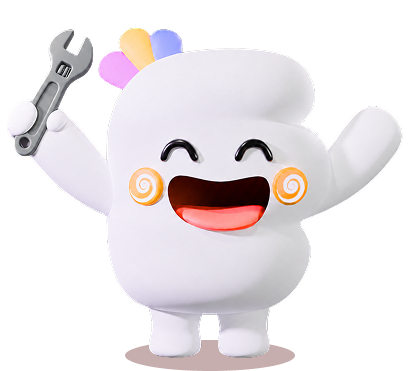 Easify mascot holding a pencil