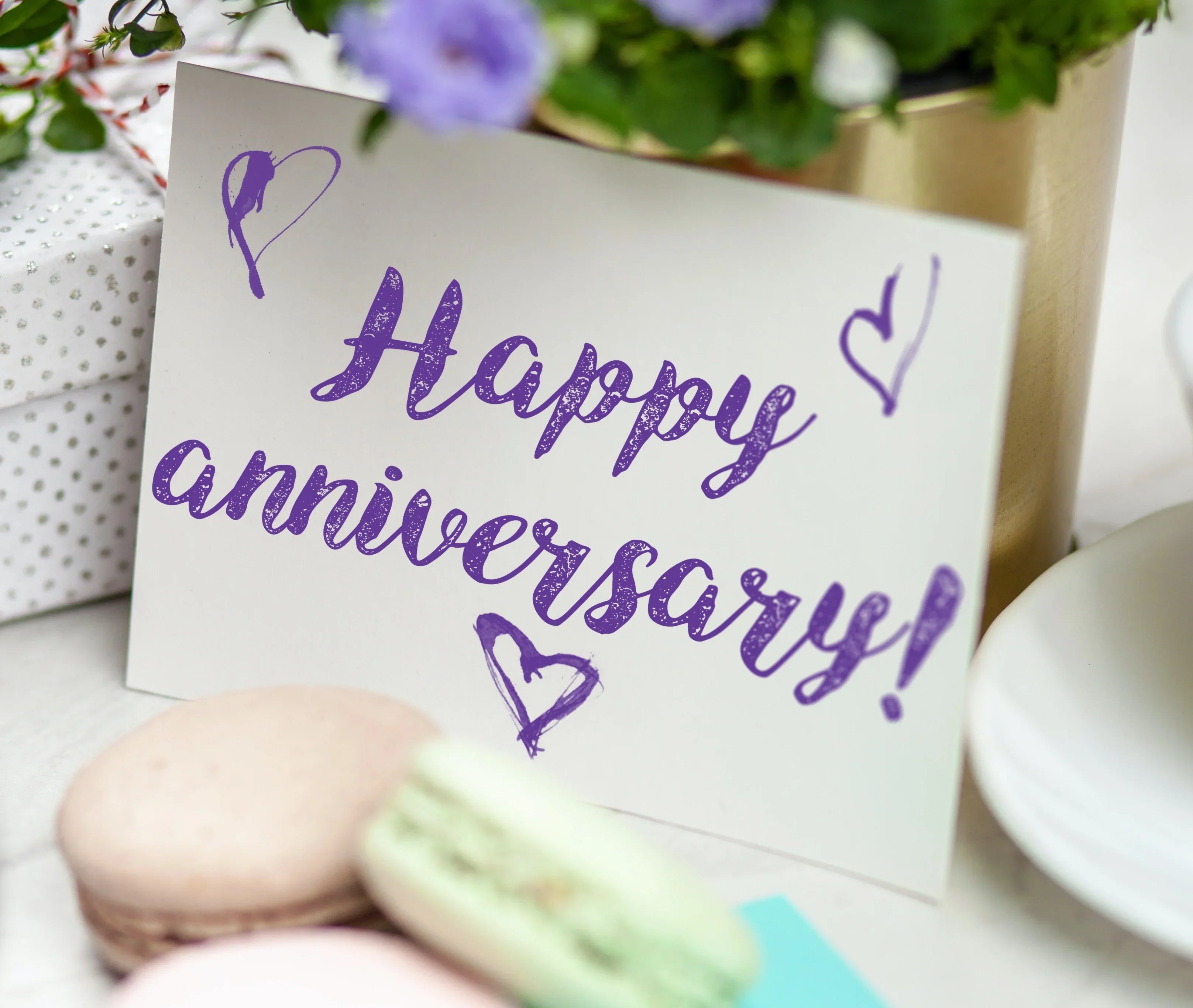 Happy Anniversary Gift Card