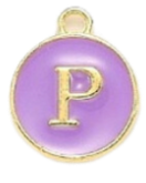 purple- P