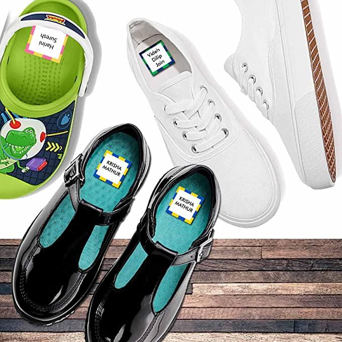 Personalised Shoe Stickers & Labels - Set of 24 Chatterbox Labels